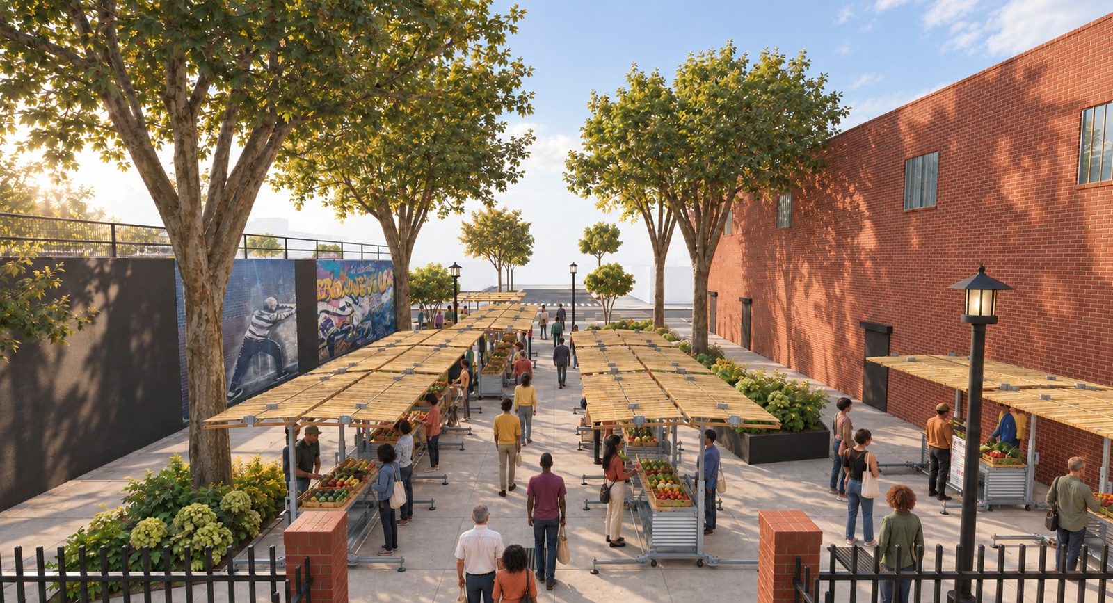 Osborn Plaza Market Canopy